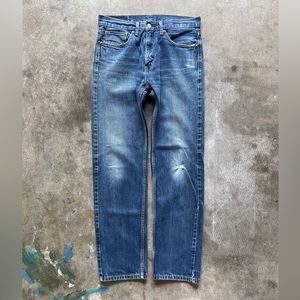 Men’s 505 Levi’s 32x34 Faded Medium Wash